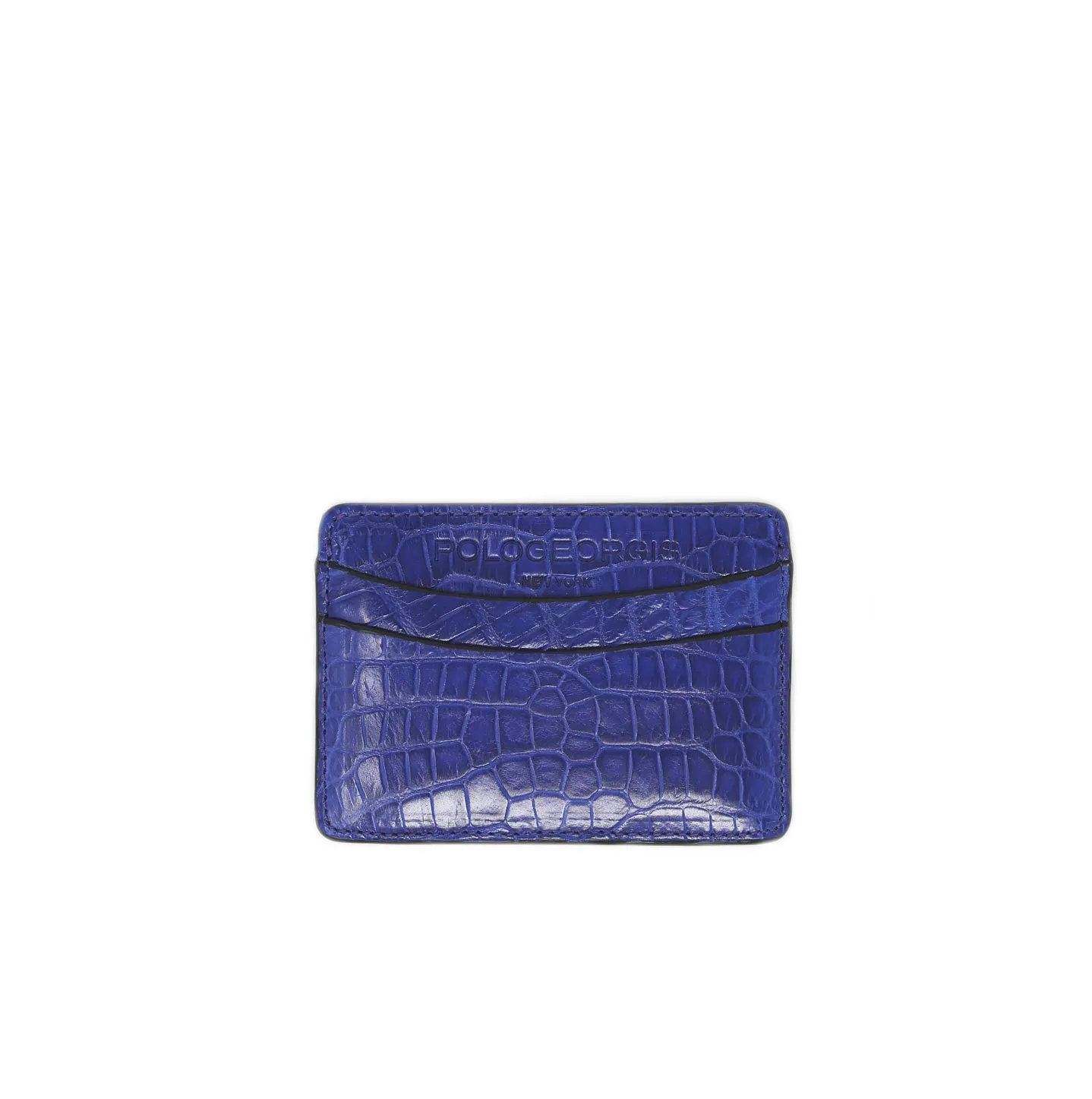 Alligator Leather Card Case sold by Pologeorgis product image thumbnail 2