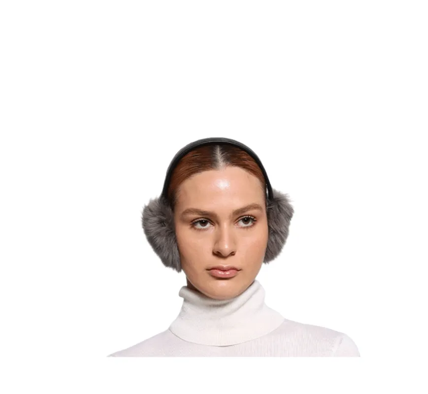Toscana Shearling Earmuffs sold by Pologeorgis