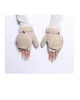 Shearling Fold Over Mittens sold by Pologeorgis