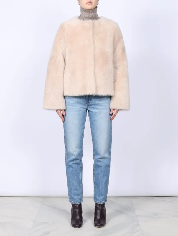 Cashmere Shearling Jacket sold by Pologeorgis