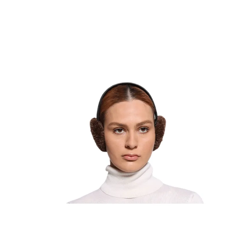 Curly Shearling Earmuffs sold by Pologeorgis