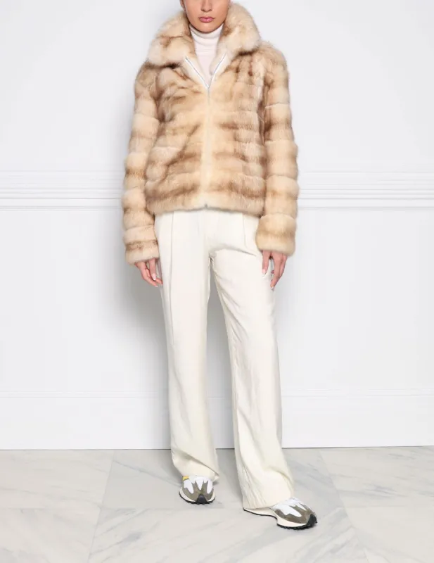 The Georgina Sable Jacket sold by Pologeorgis