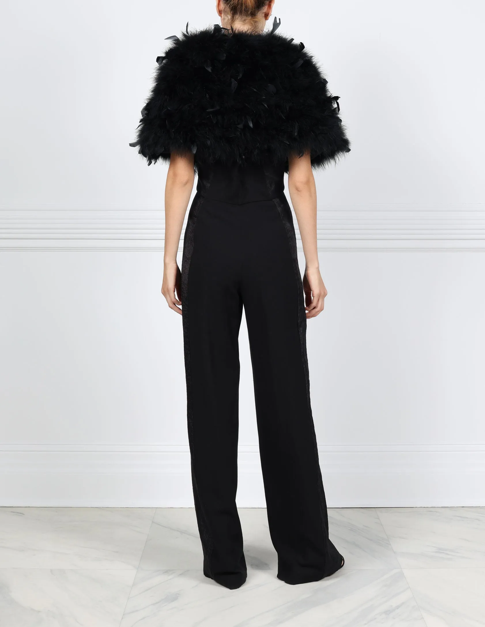 The Sophia Feather Stole sold by Pologeorgis product image thumbnail 3