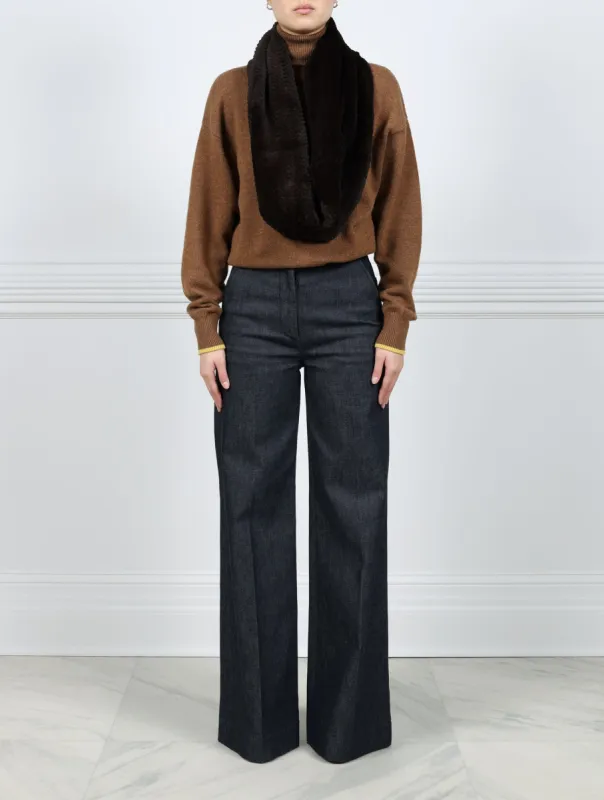 Oversized Mink Cowl sold by Pologeorgis