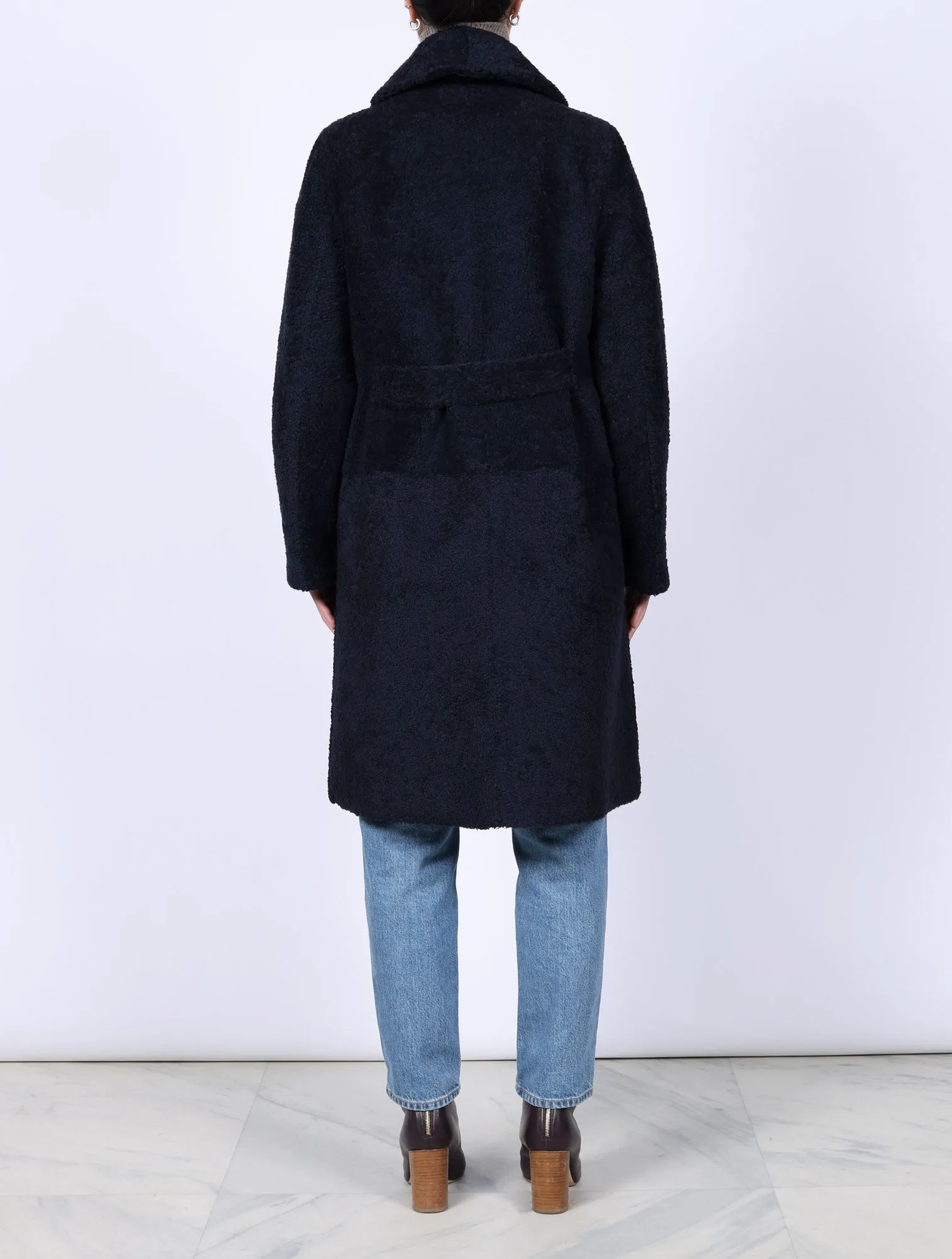 The Elizabeth Shearling Coat sold by Pologeorgis product image thumbnail 2