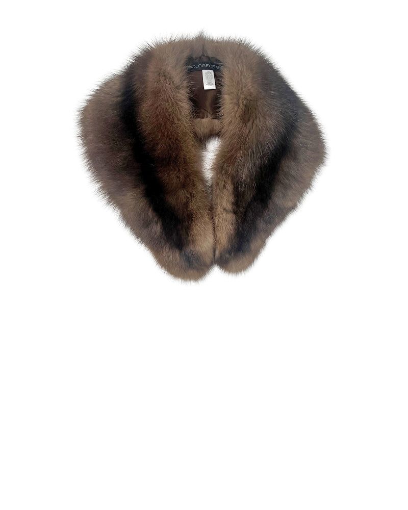 Barguzine Sable Fur Collar sold by Pologeorgis