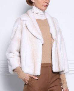 The Natallie Mink Jacket sold by Pologeorgis