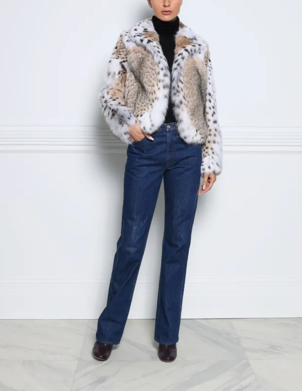 The Spotted Fur Jacket sold by Pologeorgis