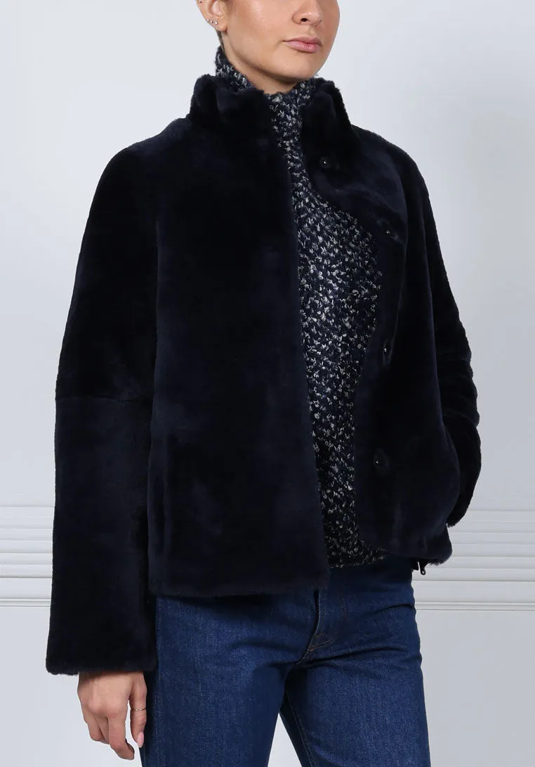 The Elaine Shearling Jacket sold by Pologeorgis product image thumbnail 3