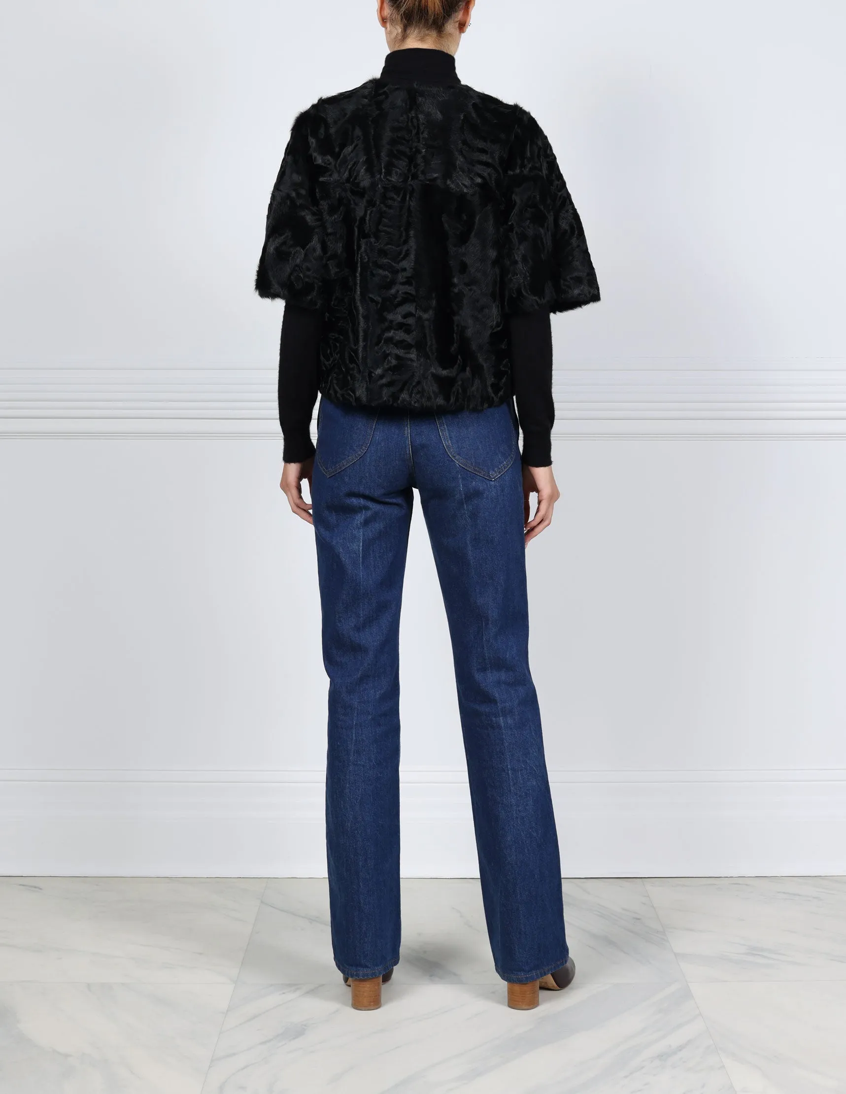 The Isabella Lamb Jacket sold by Pologeorgis product image thumbnail 4