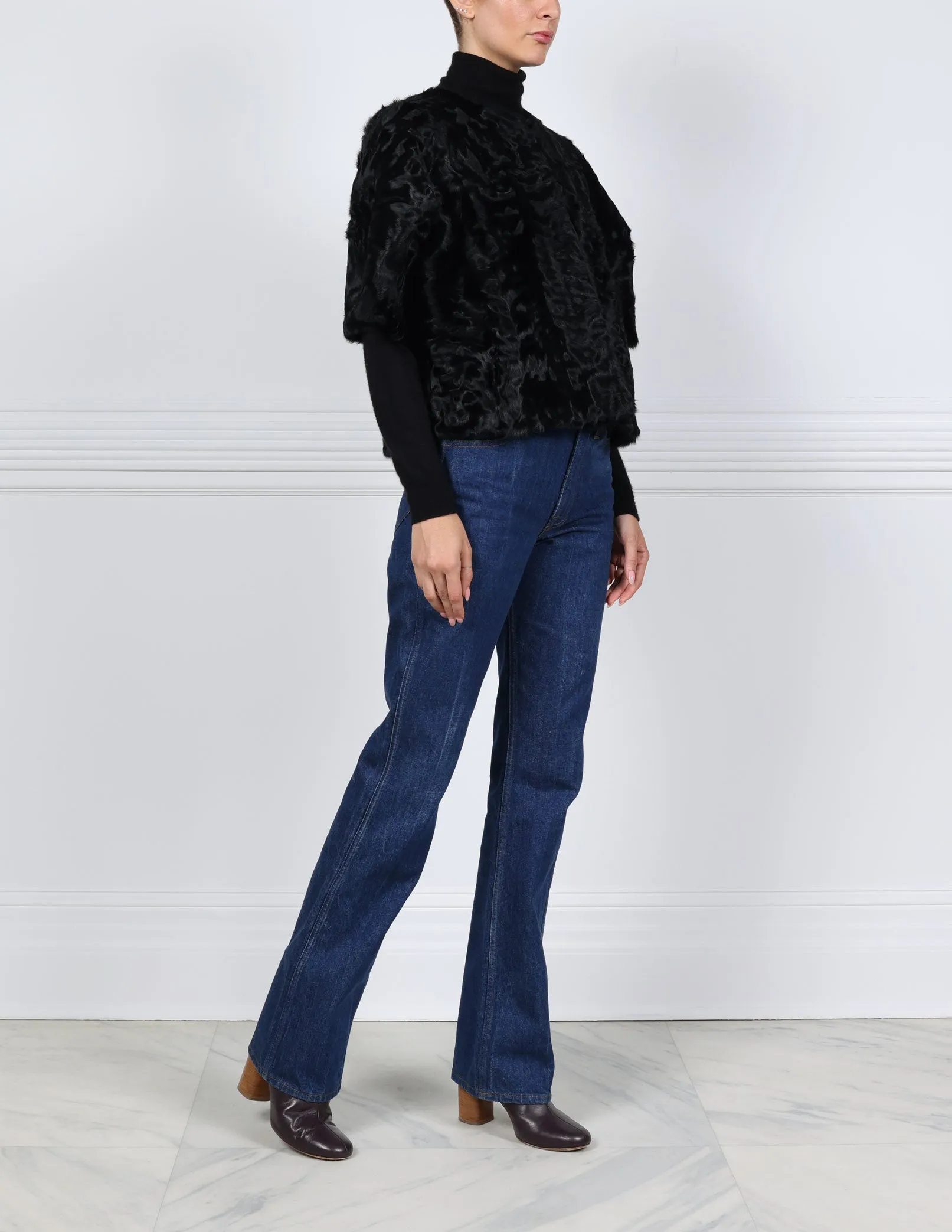 The Isabella Lamb Jacket sold by Pologeorgis product image thumbnail 2