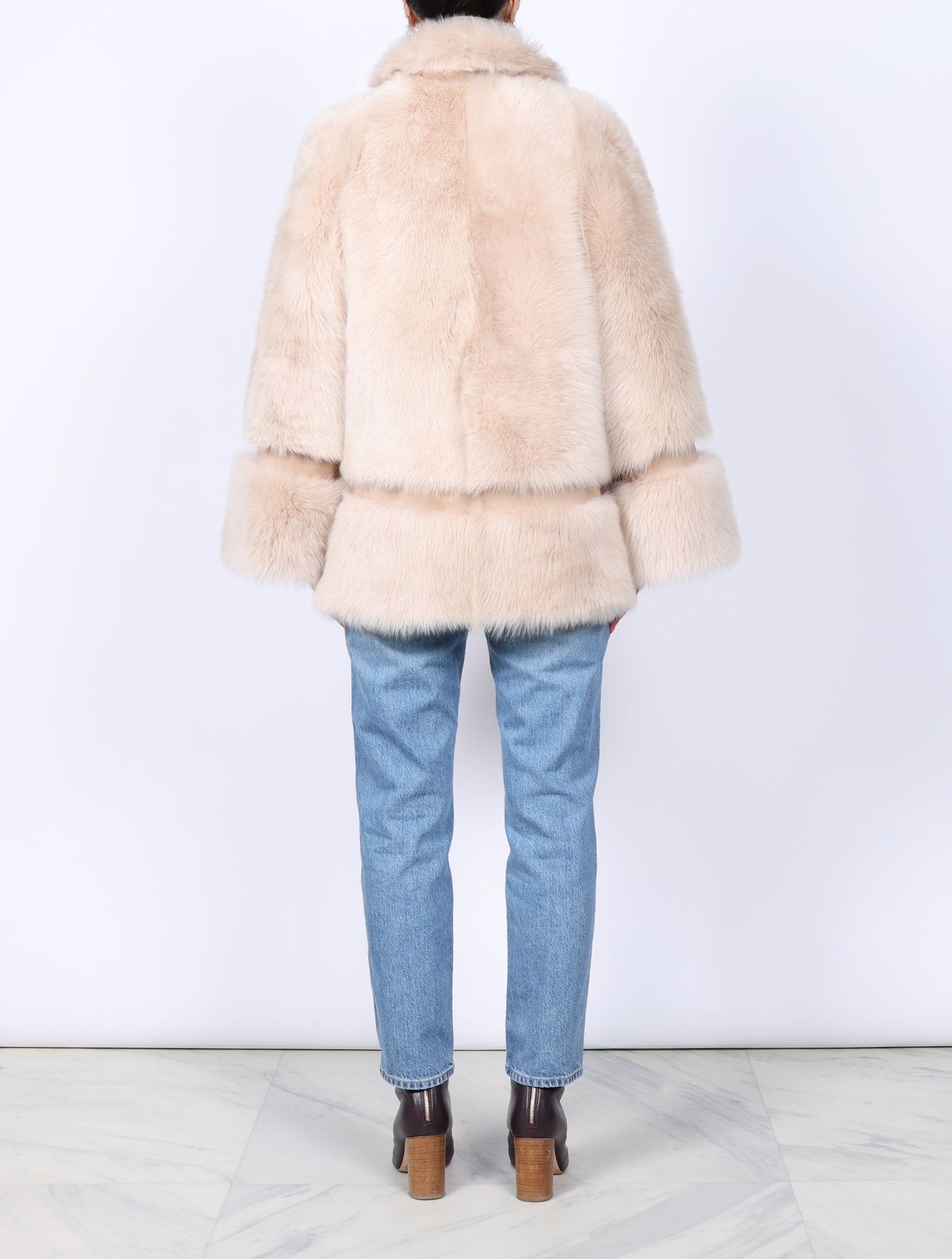 The Brianna Shearling Jacket sold by Pologeorgis product image thumbnail 2