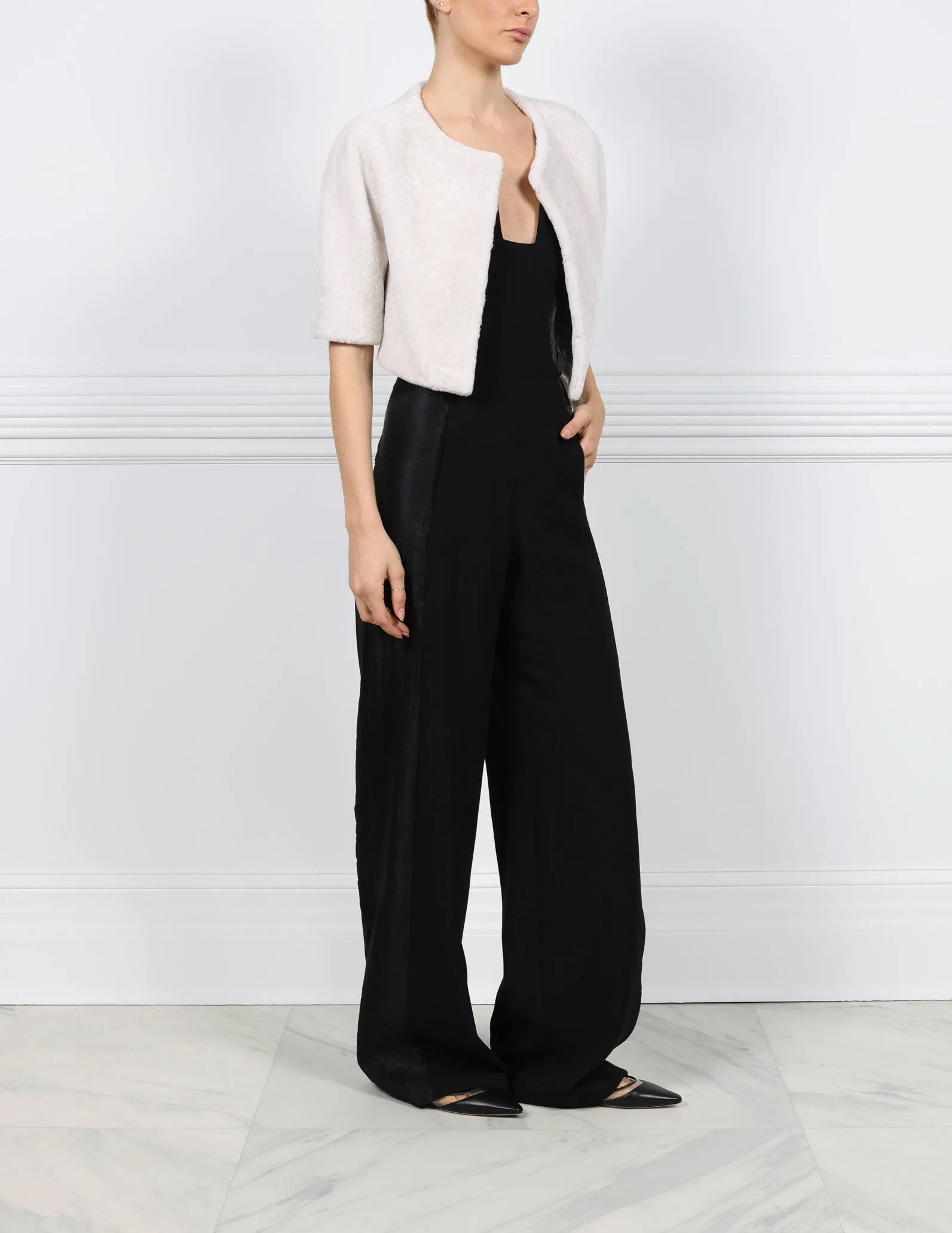 The Cosmos Shearling Jacket sold by Pologeorgis product image thumbnail 2