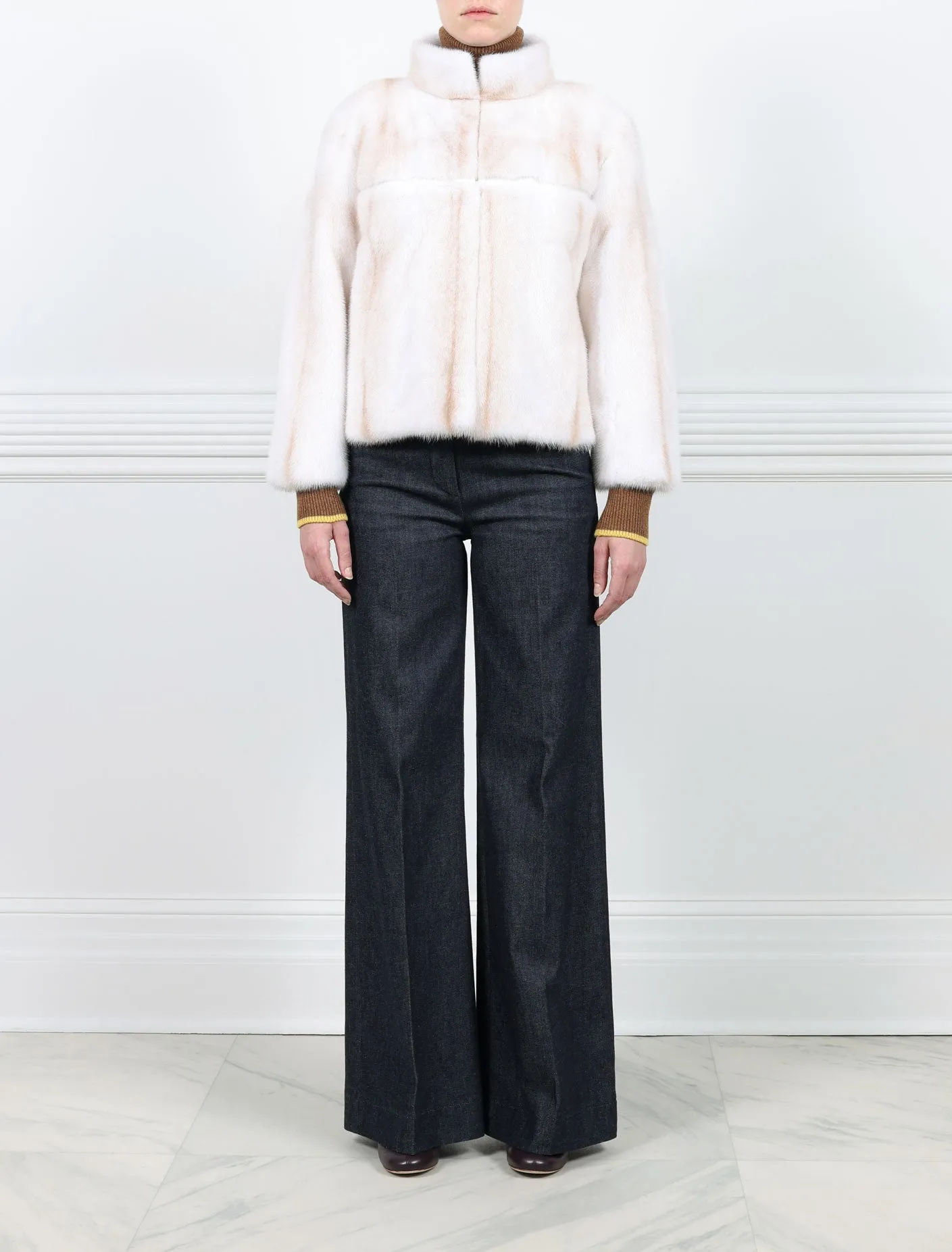 The Sawyer Mink Fur Jacket sold by Pologeorgis product image thumbnail 5