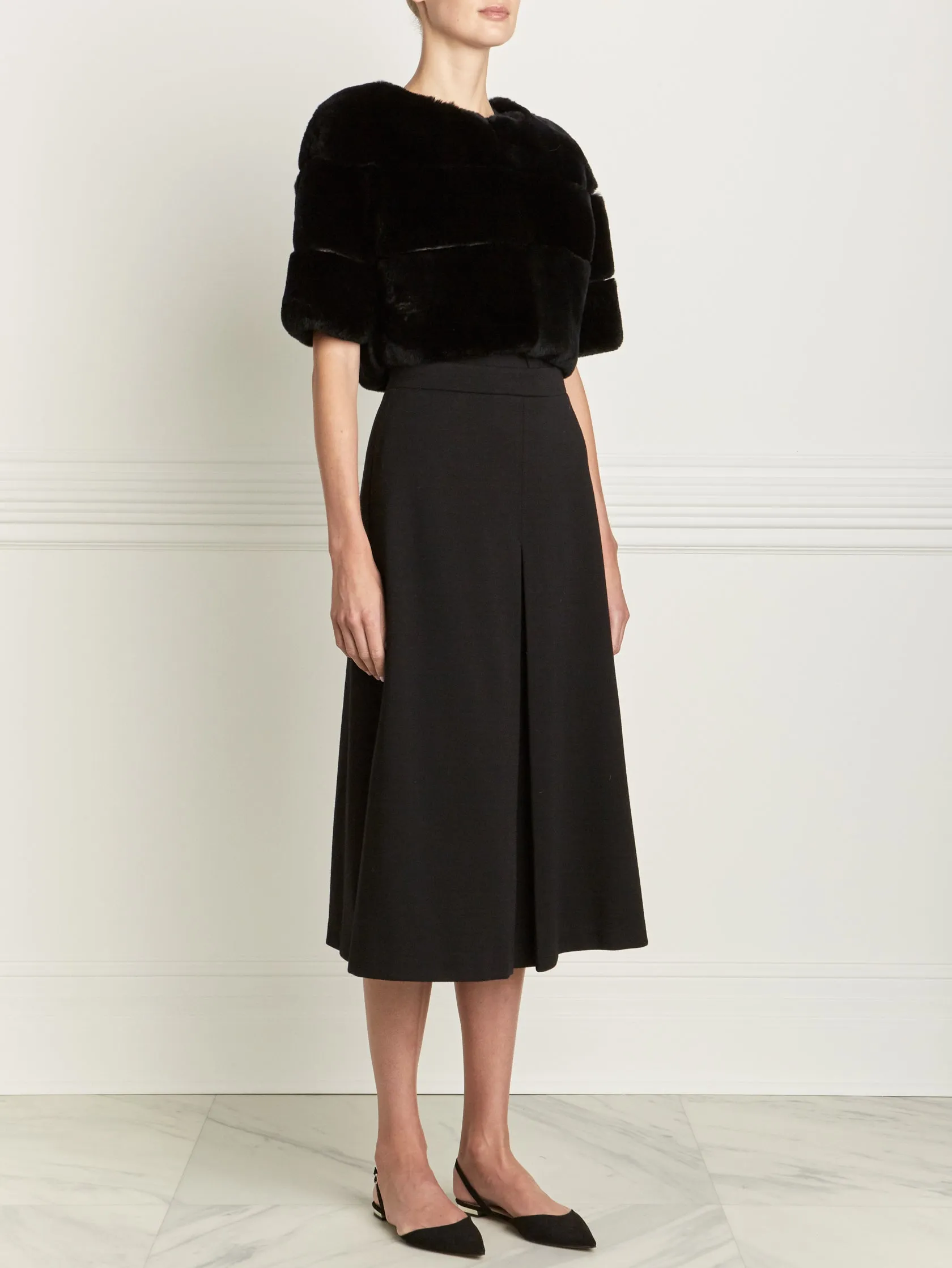 The Seagrass Fur Jacket sold by Pologeorgis product image thumbnail 5