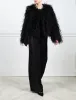 The Kiki Feather Jacket sold by Pologeorgis