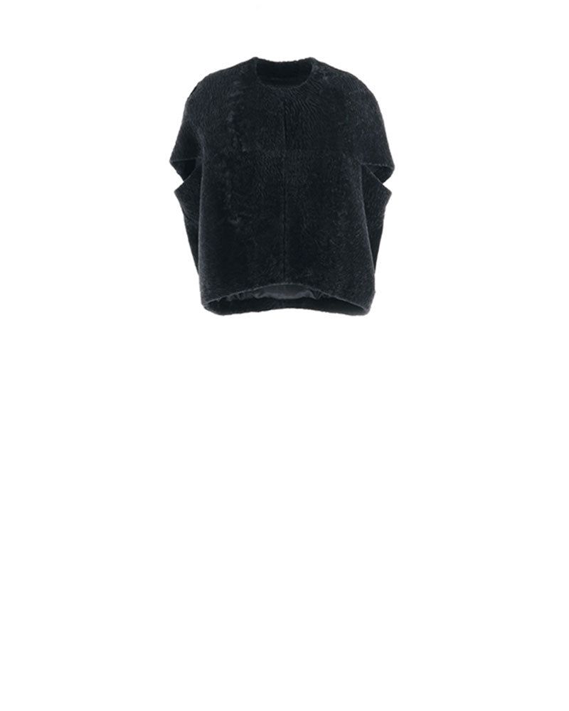 The Frannie Shearling Cocoon Vest sold by Pologeorgis product image thumbnail 15