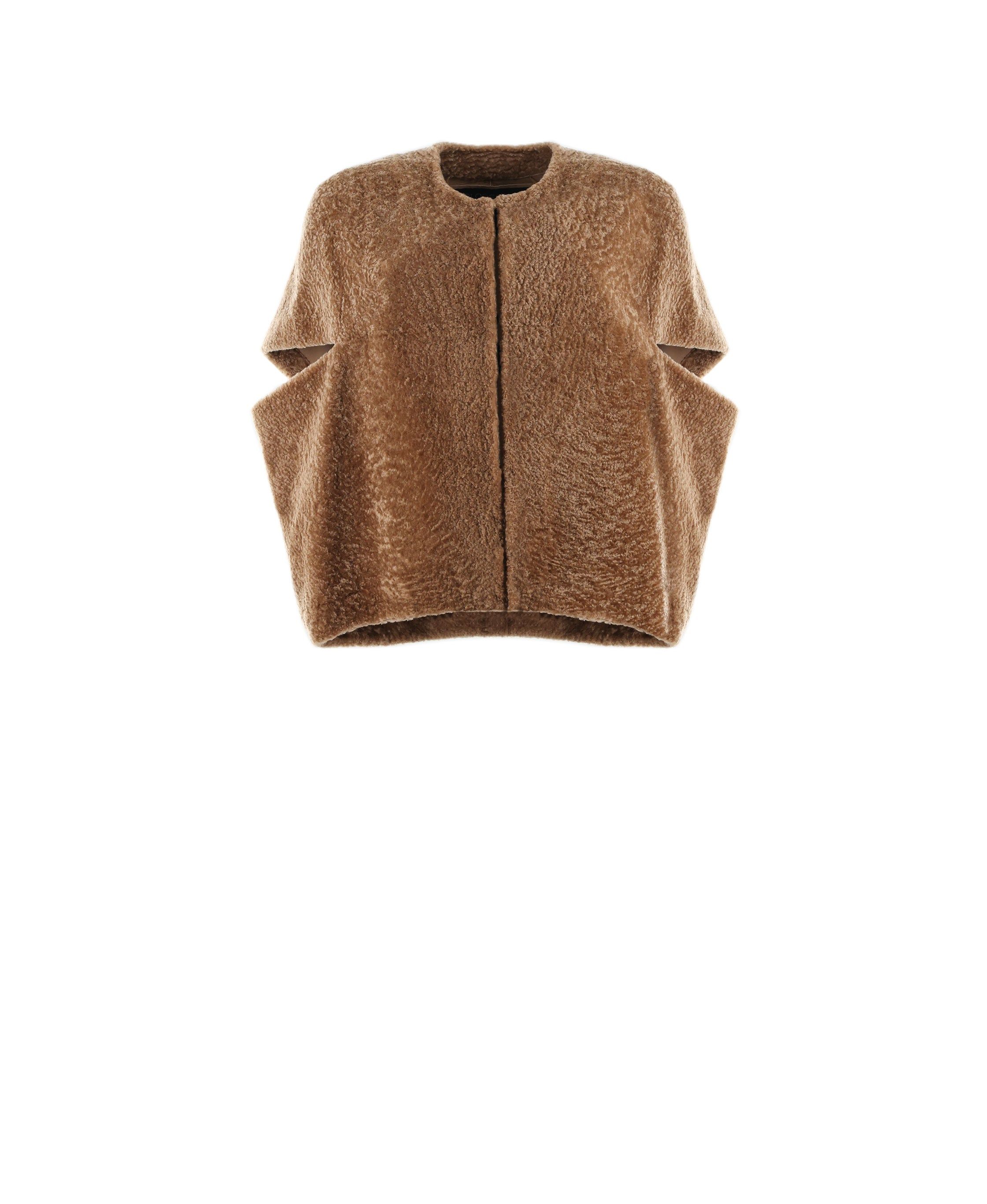 The Frannie Shearling Cocoon Vest sold by Pologeorgis product image thumbnail 13