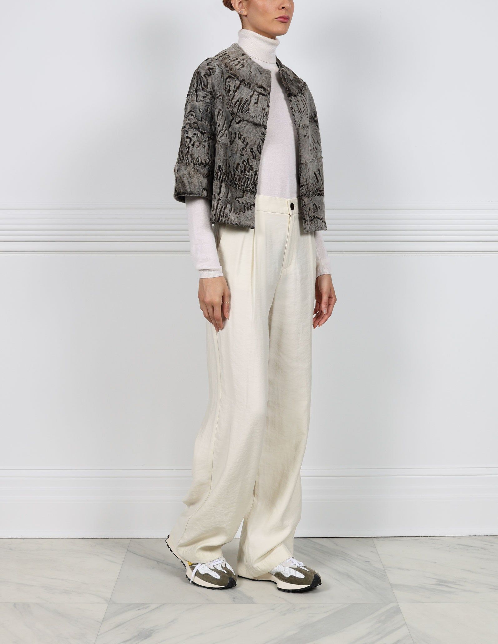 The Cecilia Cropped Jacket sold by Pologeorgis product image thumbnail 2