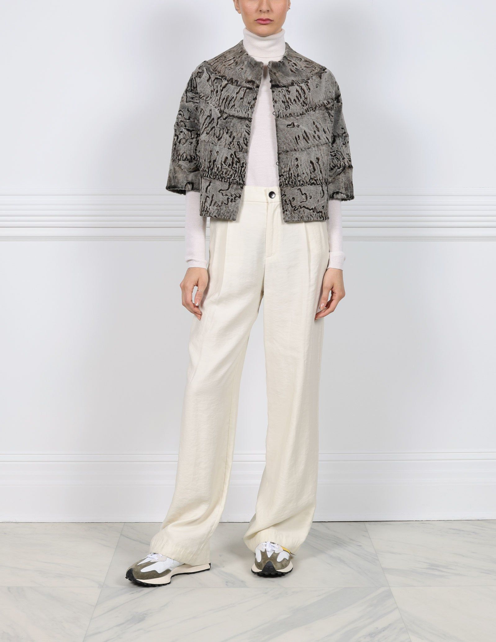 The Cecilia Cropped Jacket sold by Pologeorgis