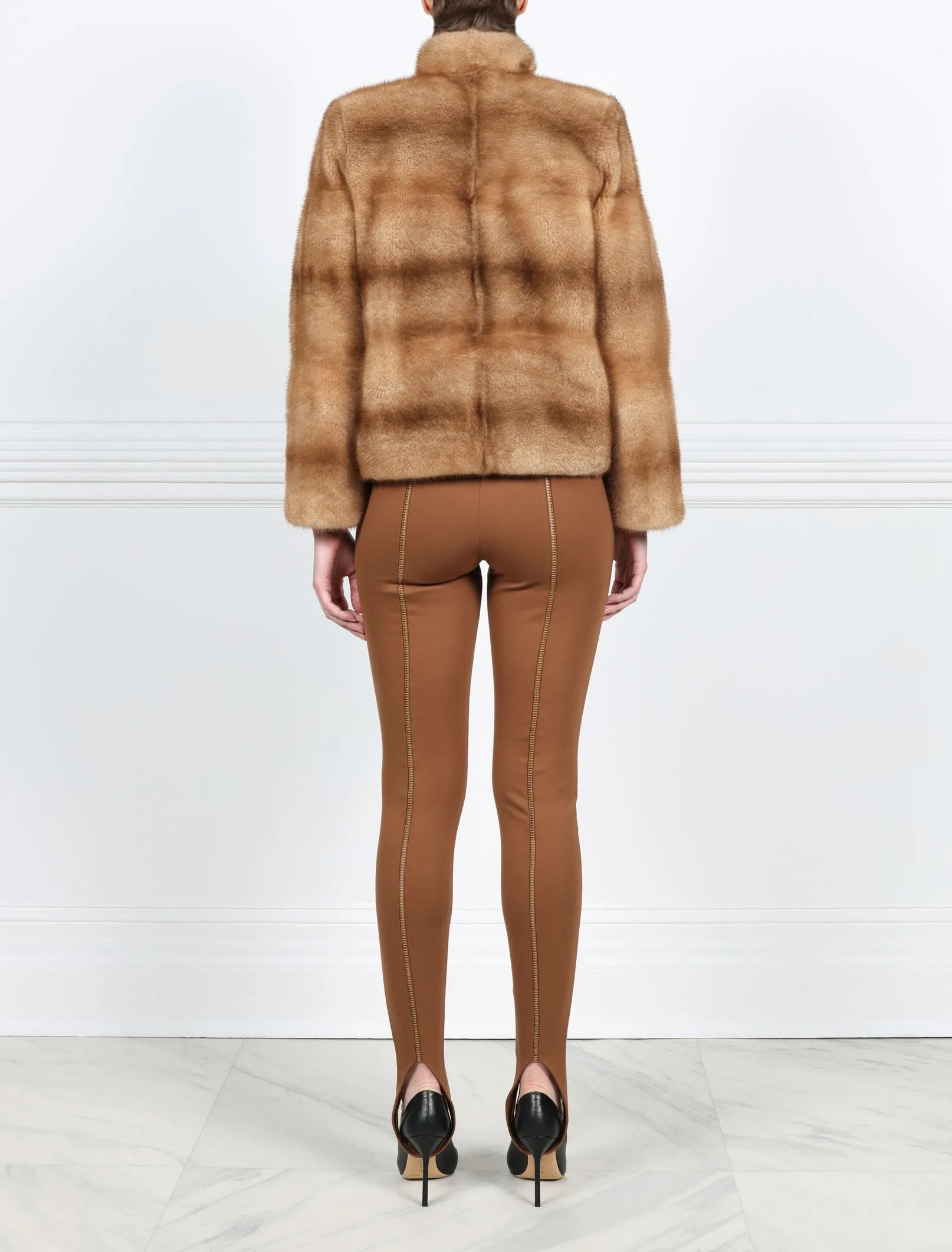 The Norah Mink Fur Jacket sold by Pologeorgis product image thumbnail 3