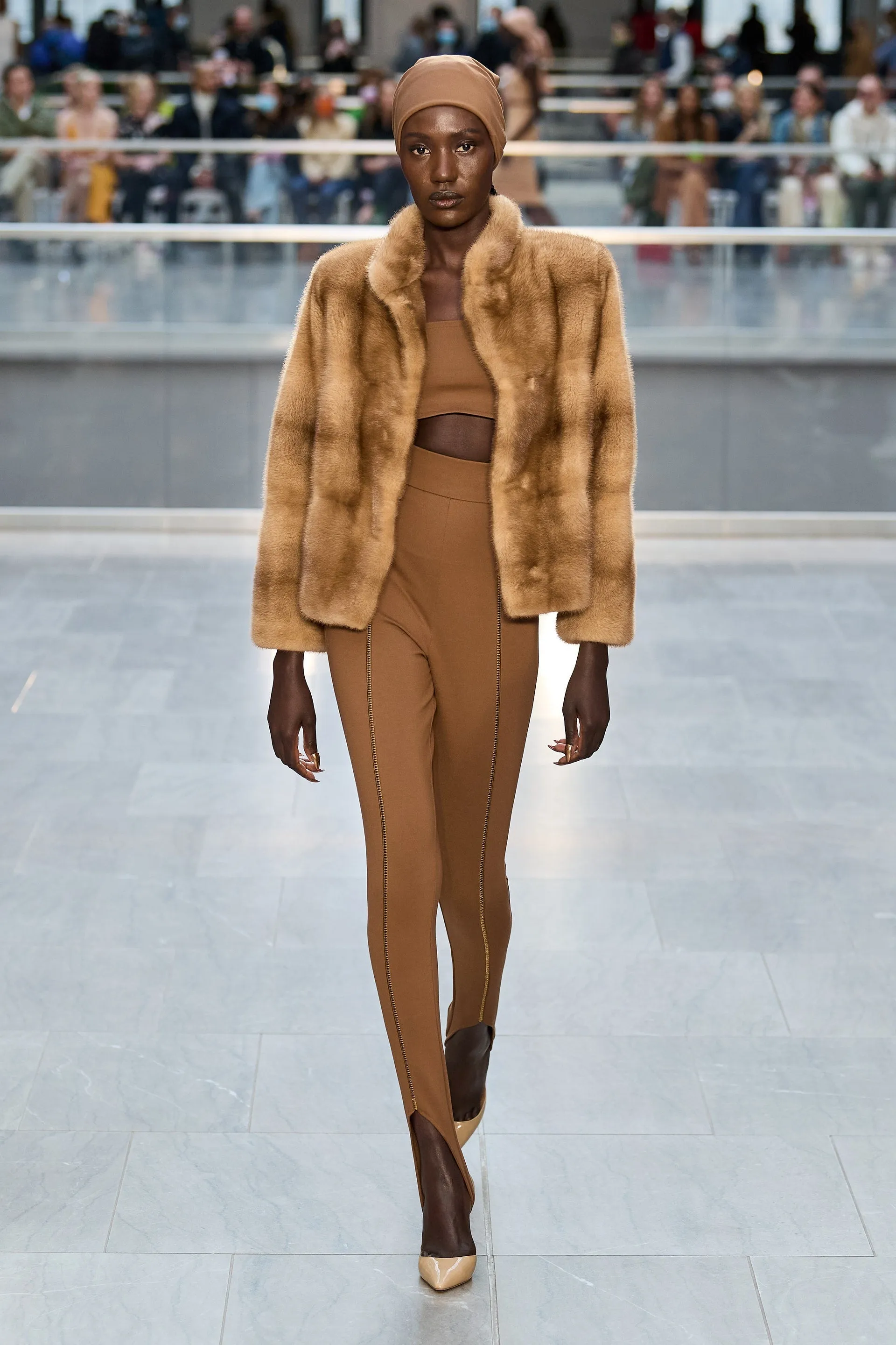 The Norah Mink Fur Jacket sold by Pologeorgis