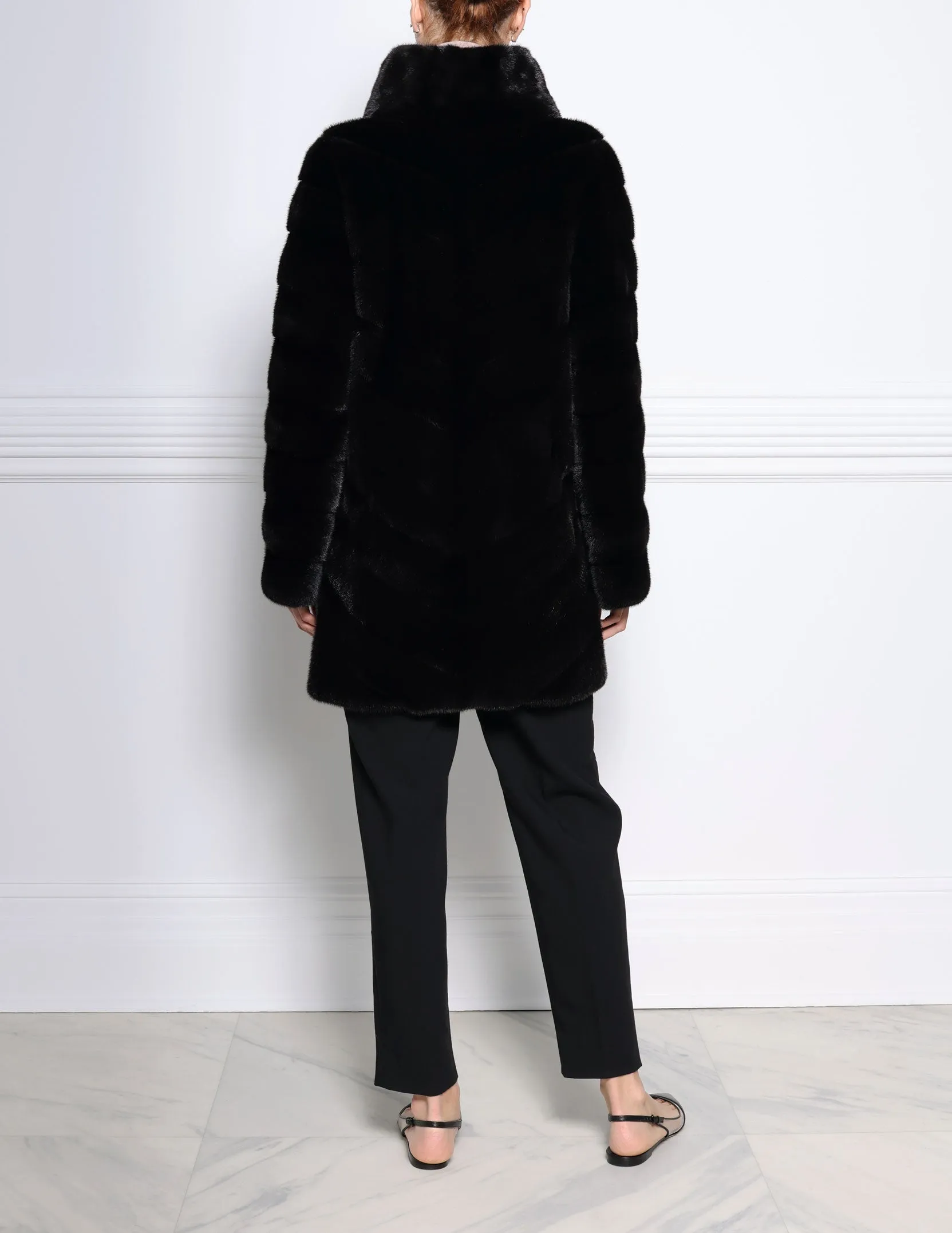 The Vivian Mink Fur Coat sold by Pologeorgis product image thumbnail 3
