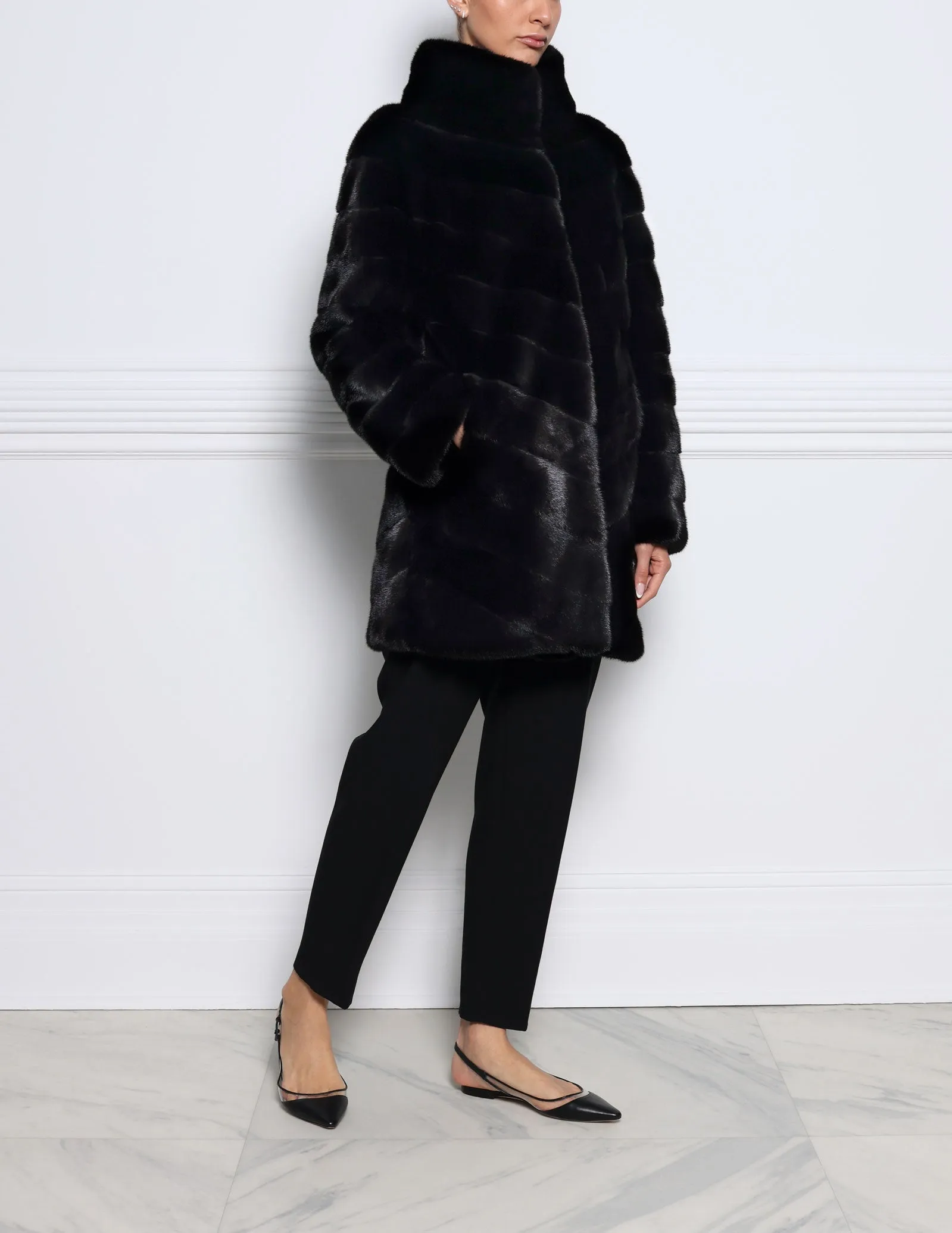 The Vivian Mink Fur Coat sold by Pologeorgis product image thumbnail 2