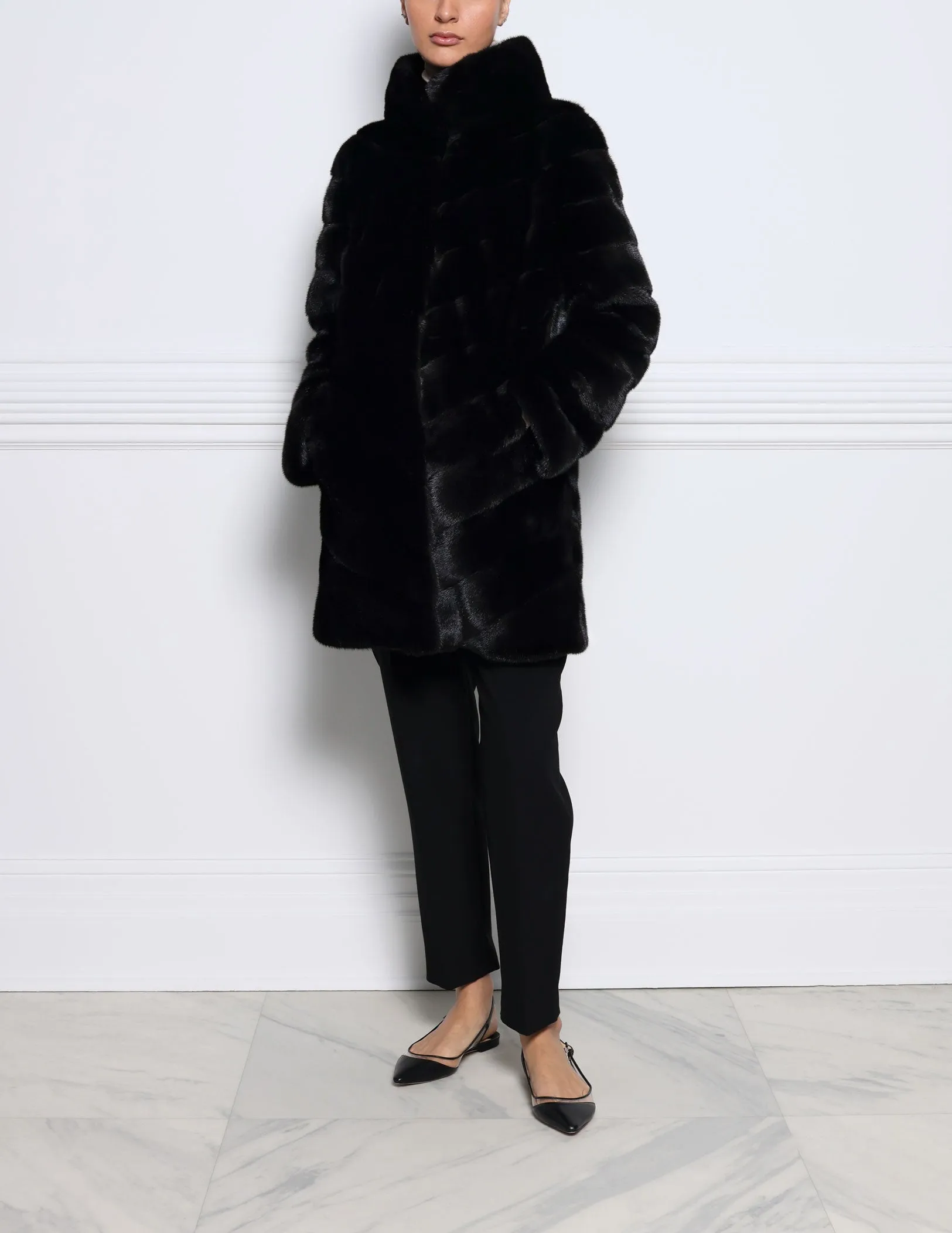 The Vivian Mink Fur Coat sold by Pologeorgis