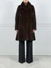 The Naomi Flounce Mink Coat sold by Pologeorgis