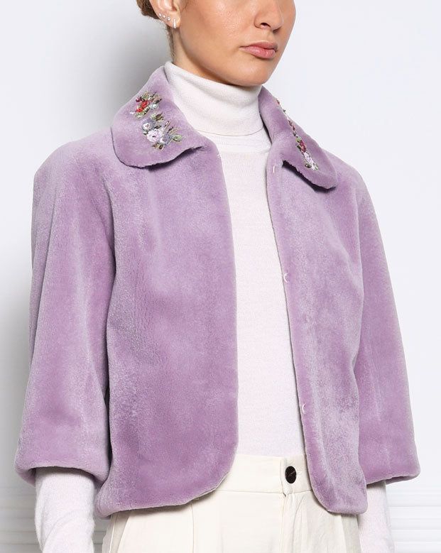 The Iris Sheared Mink Fur Jacket sold by Pologeorgis product image thumbnail 2