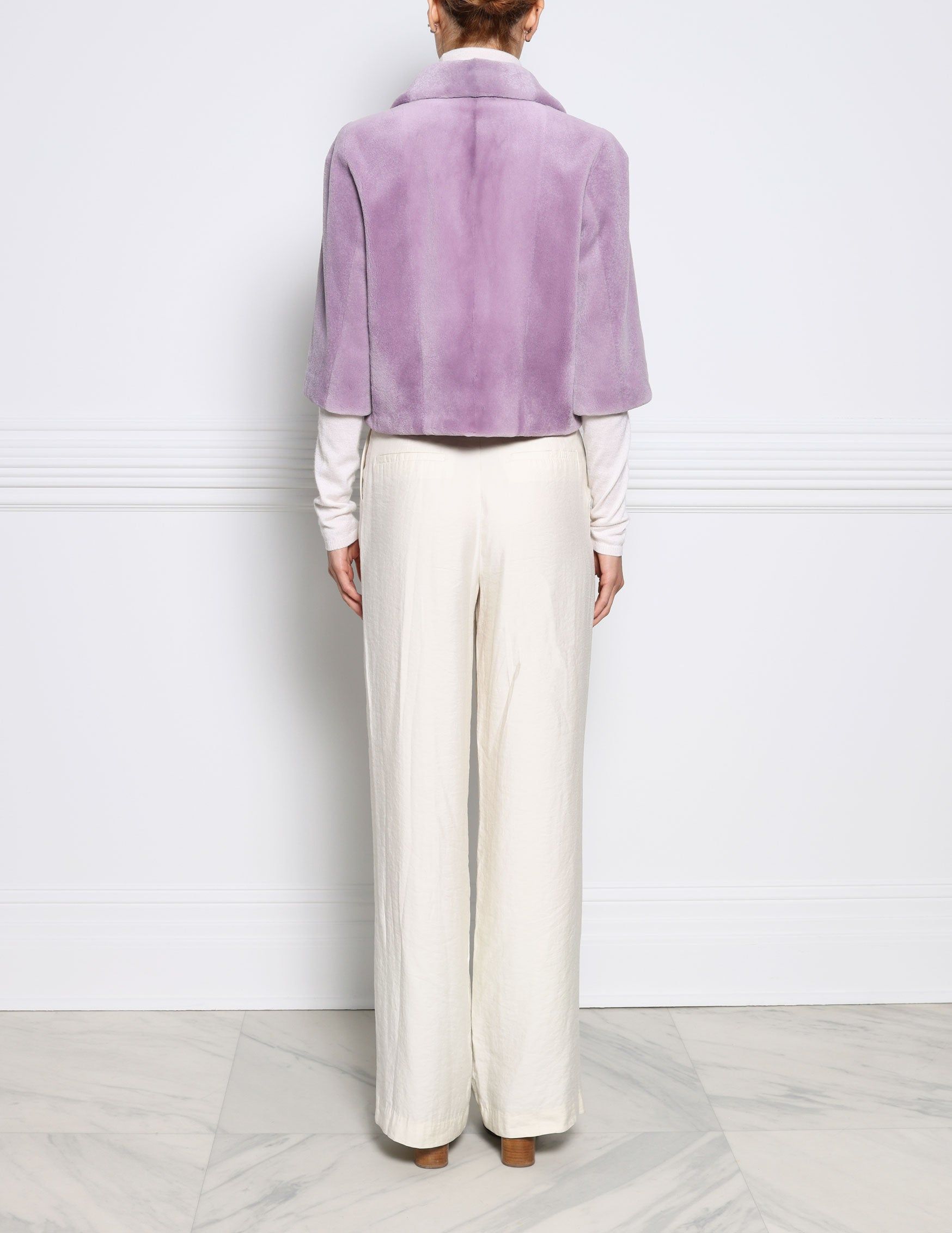 The Iris Sheared Mink Fur Jacket sold by Pologeorgis product image thumbnail 4