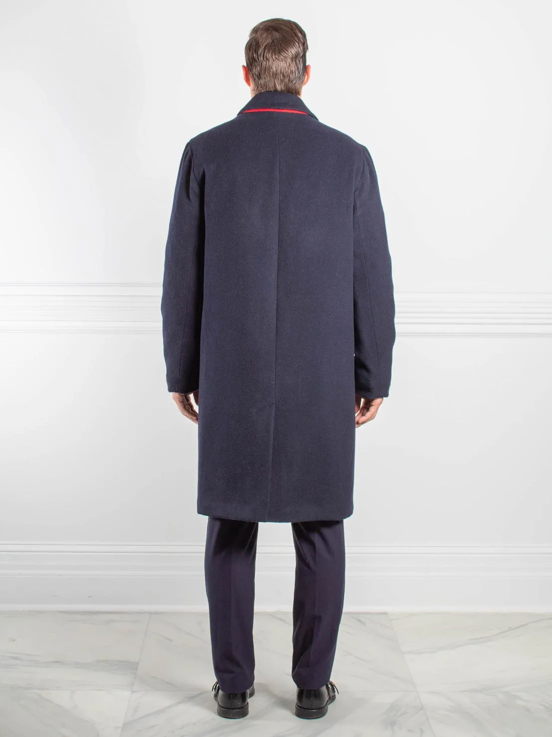 Mens Sheared Mink Cashmere Coat sold by Pologeorgis product image thumbnail 3