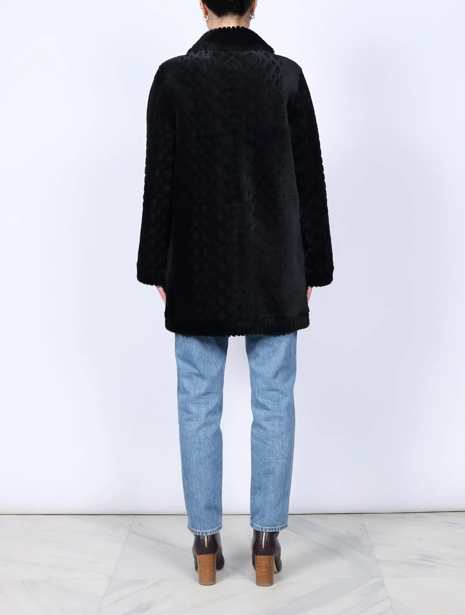 The Fisherman Shearling Coat sold by Pologeorgis product image thumbnail 4