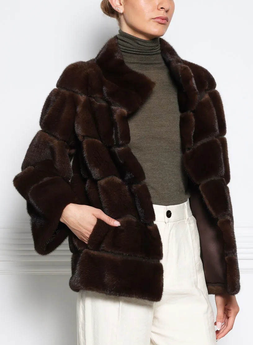 The Polly Mink Fur Jacket sold by Pologeorgis product image thumbnail 4