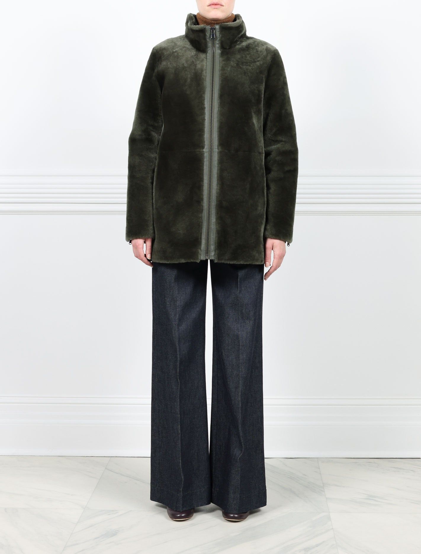 The Remington Shearling Jacket sold by Pologeorgis product image thumbnail 3