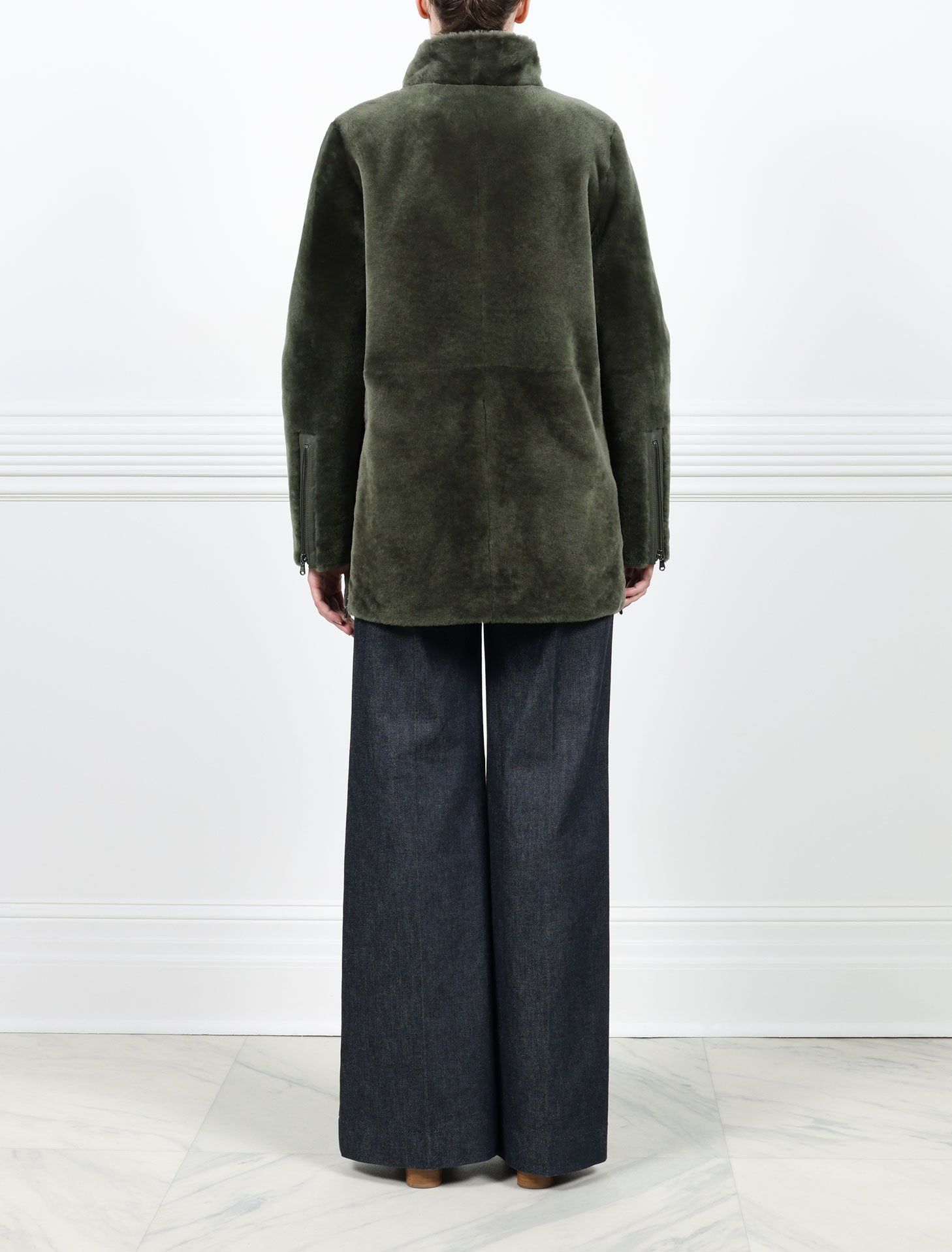 The Remington Shearling Jacket sold by Pologeorgis product image thumbnail 5