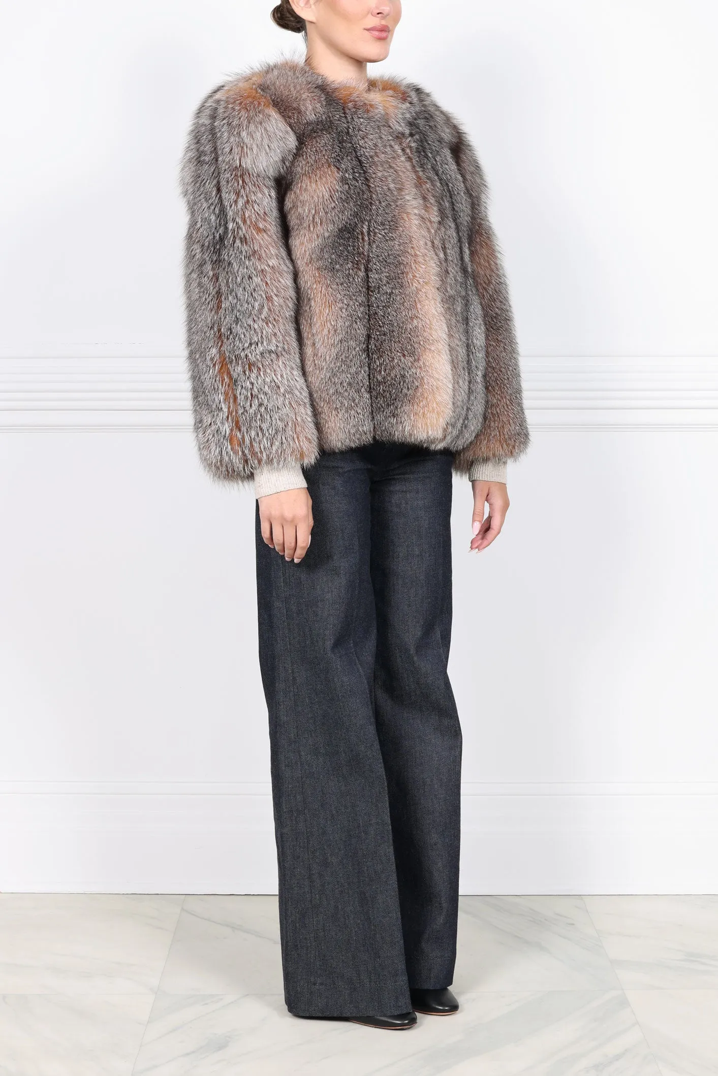 The Yvette Fur Jacket sold by Pologeorgis product image thumbnail 5