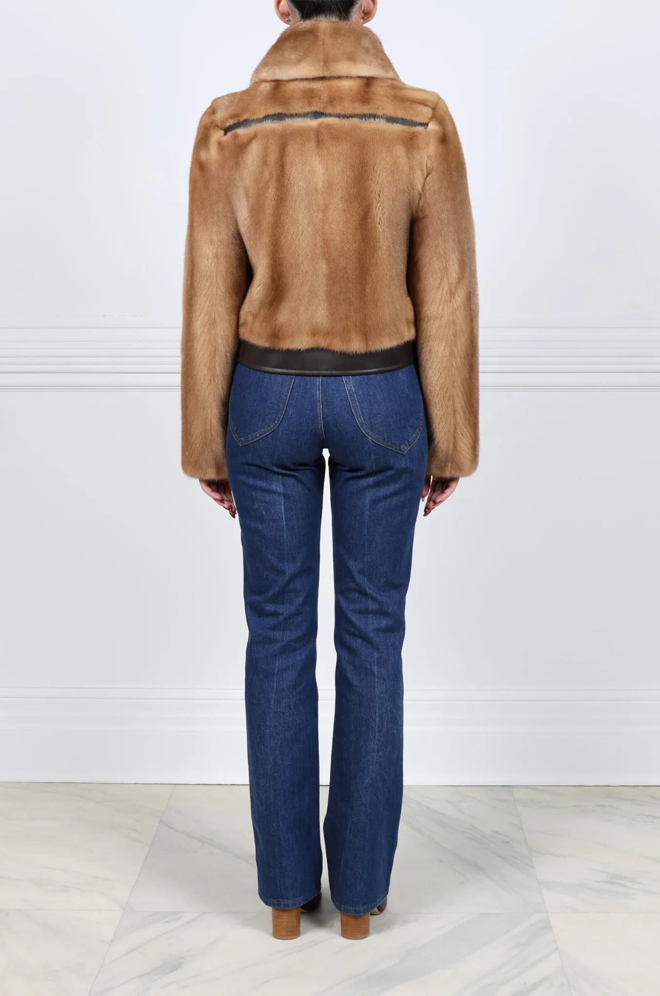 The Rowan Mink Jacket sold by Pologeorgis product image thumbnail 5