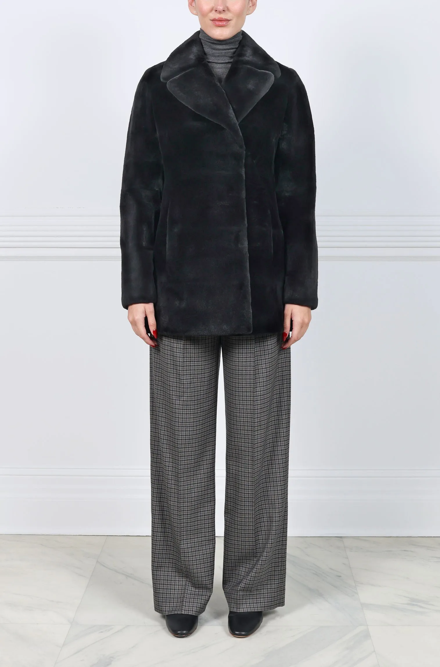 The Archer Sheared Mink Coat sold by Pologeorgis