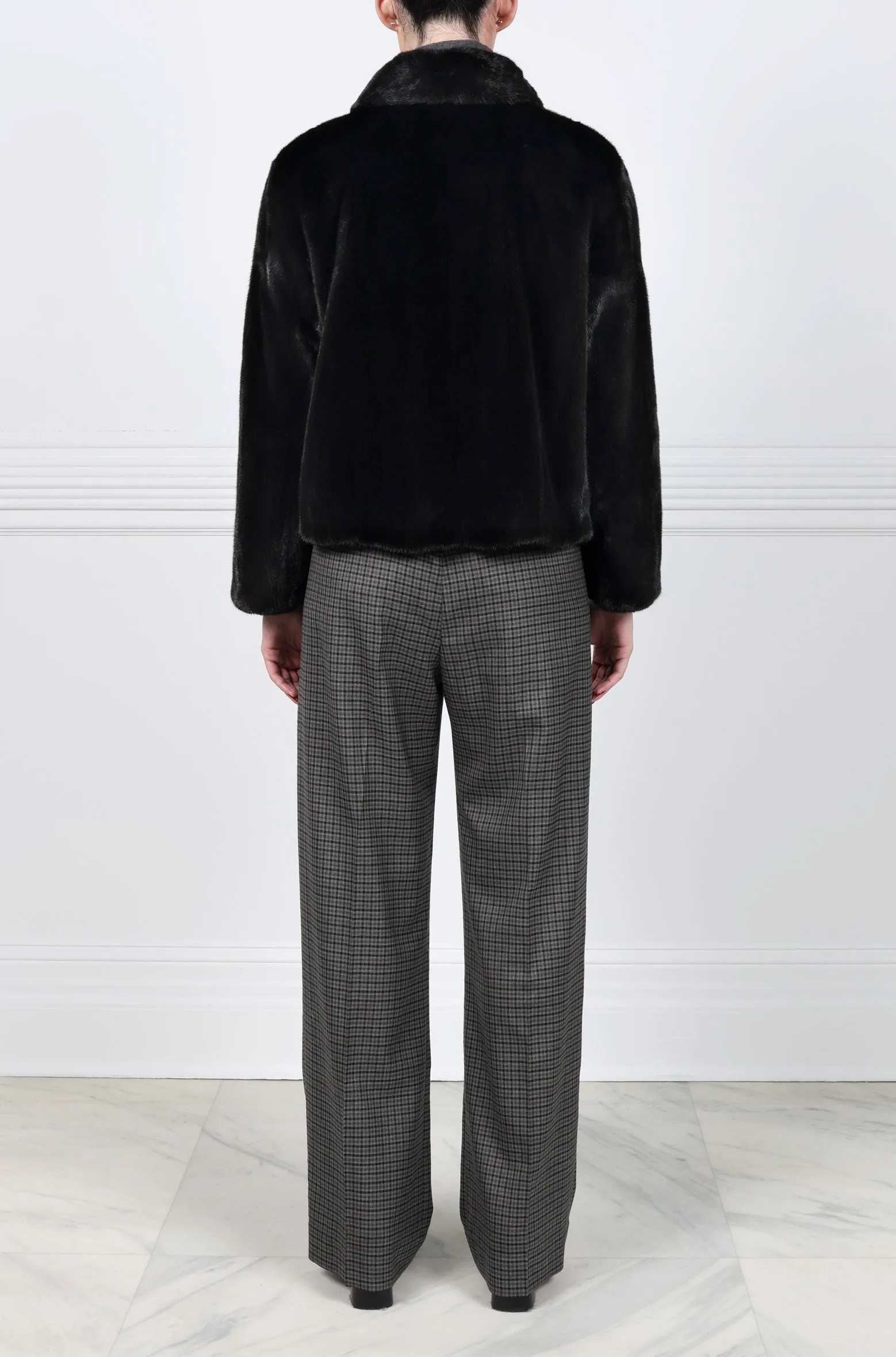 The Ellis Mink Fur Jacket sold by Pologeorgis product image thumbnail 2