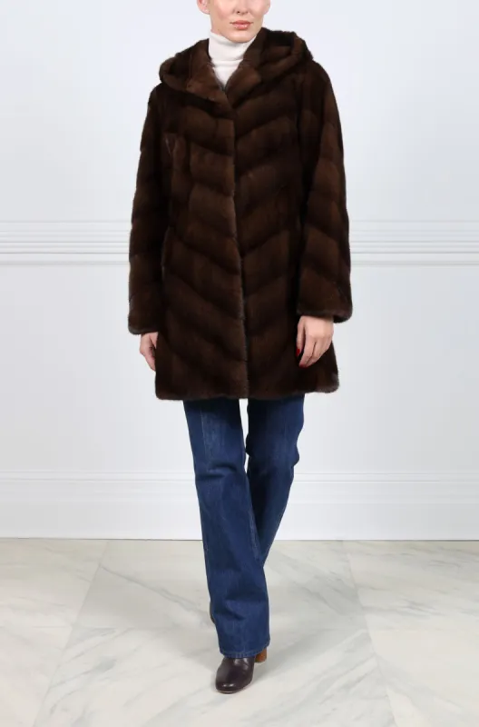 The Flynn Mink Fur Coat sold by Pologeorgis