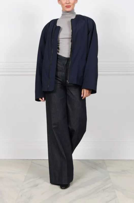 The Ryan Unisex Upcycled Mink Lined Storm Jacket sold by Pologeorgis