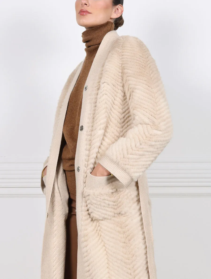 The Claire Mink Fur Coat sold by Pologeorgis product image thumbnail 4