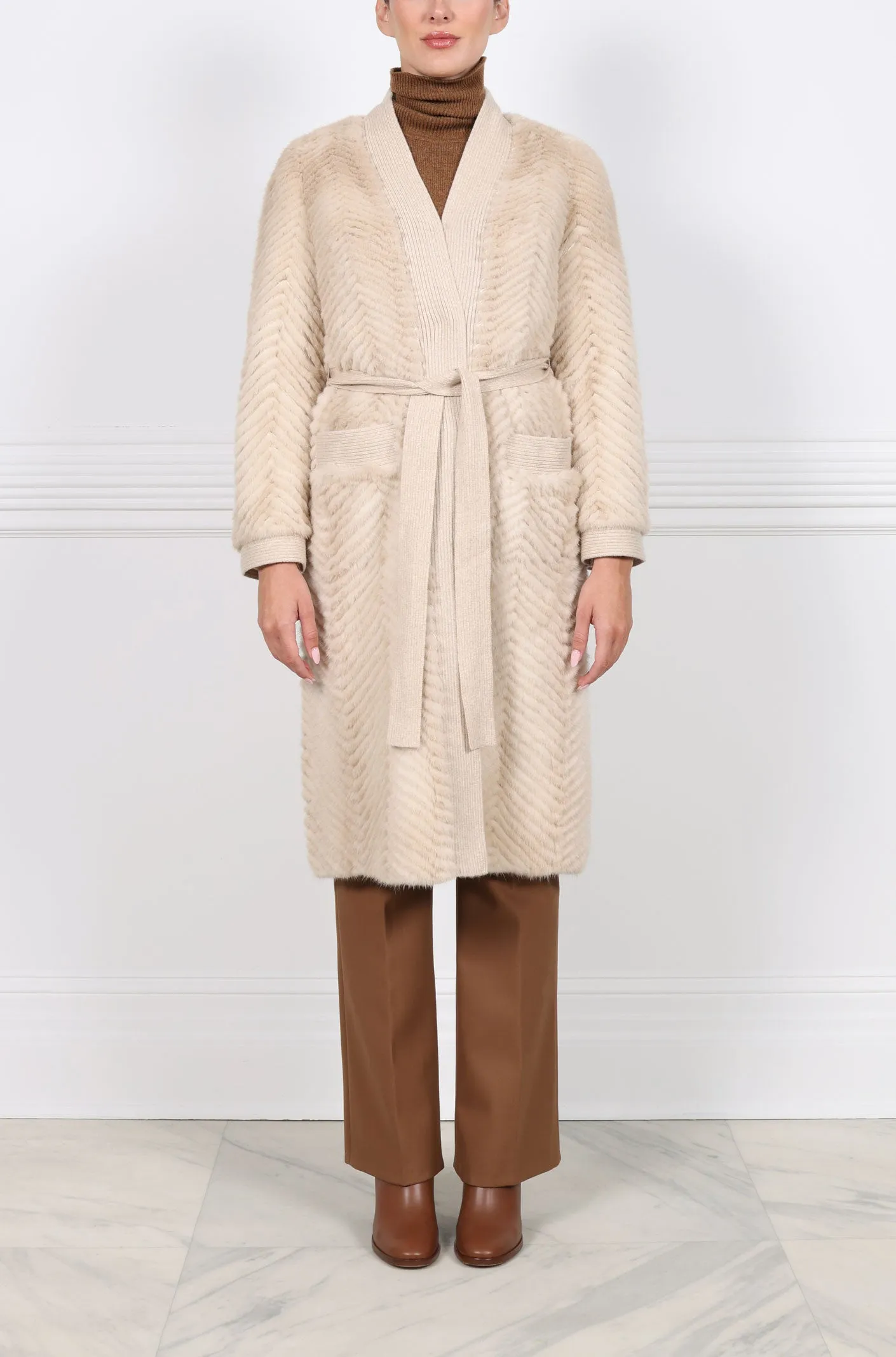 The Claire Mink Fur Coat sold by Pologeorgis