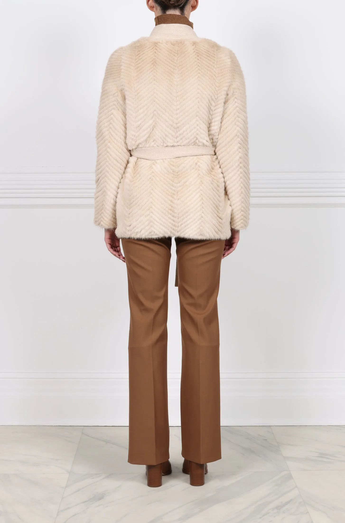The Leah Mink Fur Jacket sold by Pologeorgis product image thumbnail 5