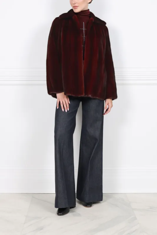 The Jewel Mink Fur Jacket sold by Pologeorgis
