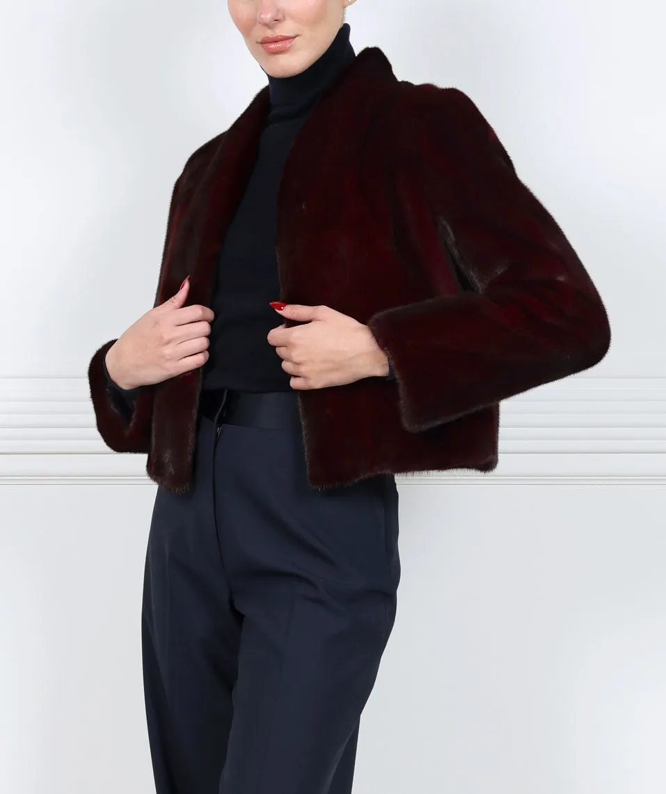 The Layla Mink Fur Jacket sold by Pologeorgis product image thumbnail 2