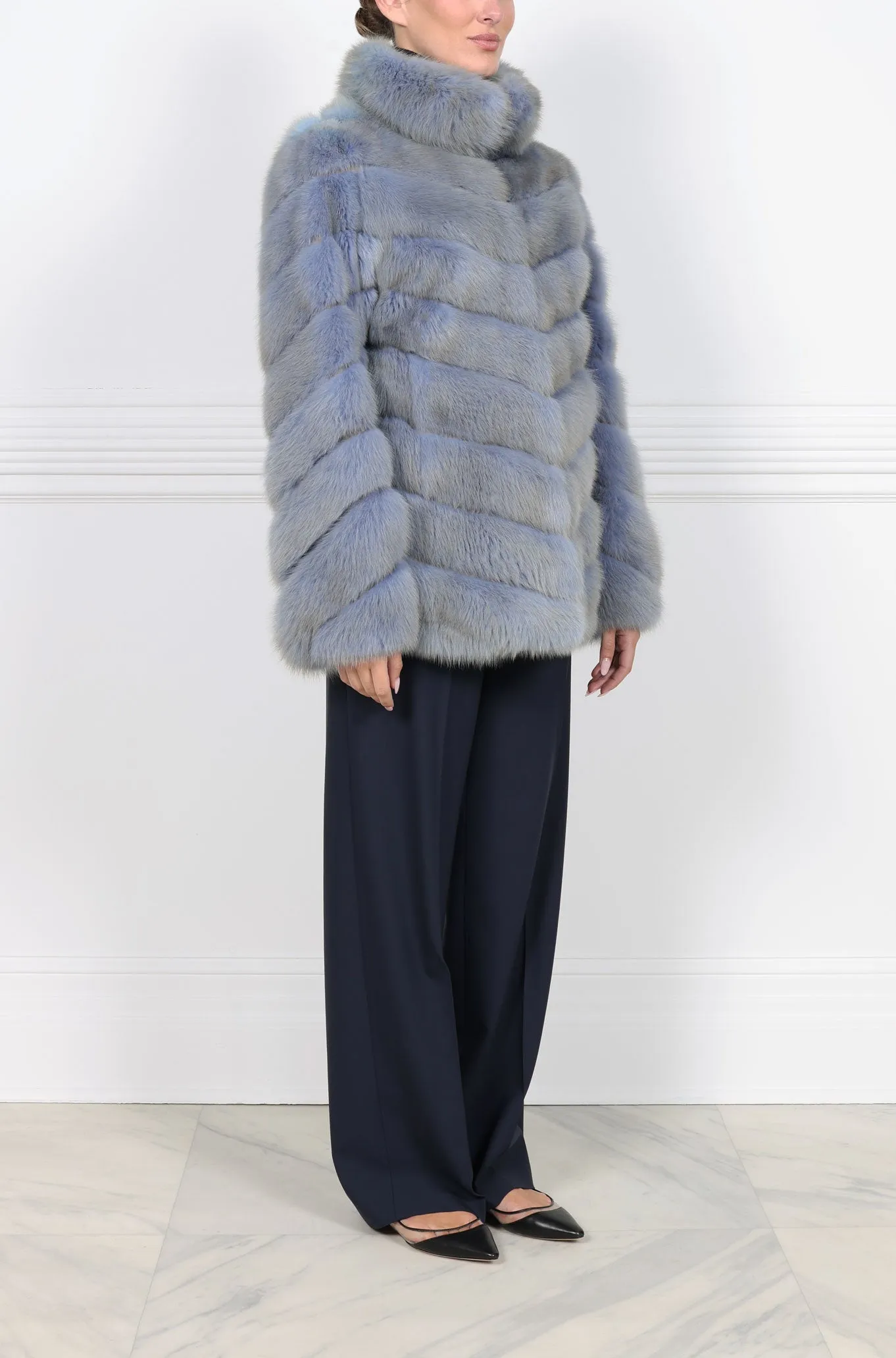 The Azul Sable Fur Jacket sold by Pologeorgis product image thumbnail 3