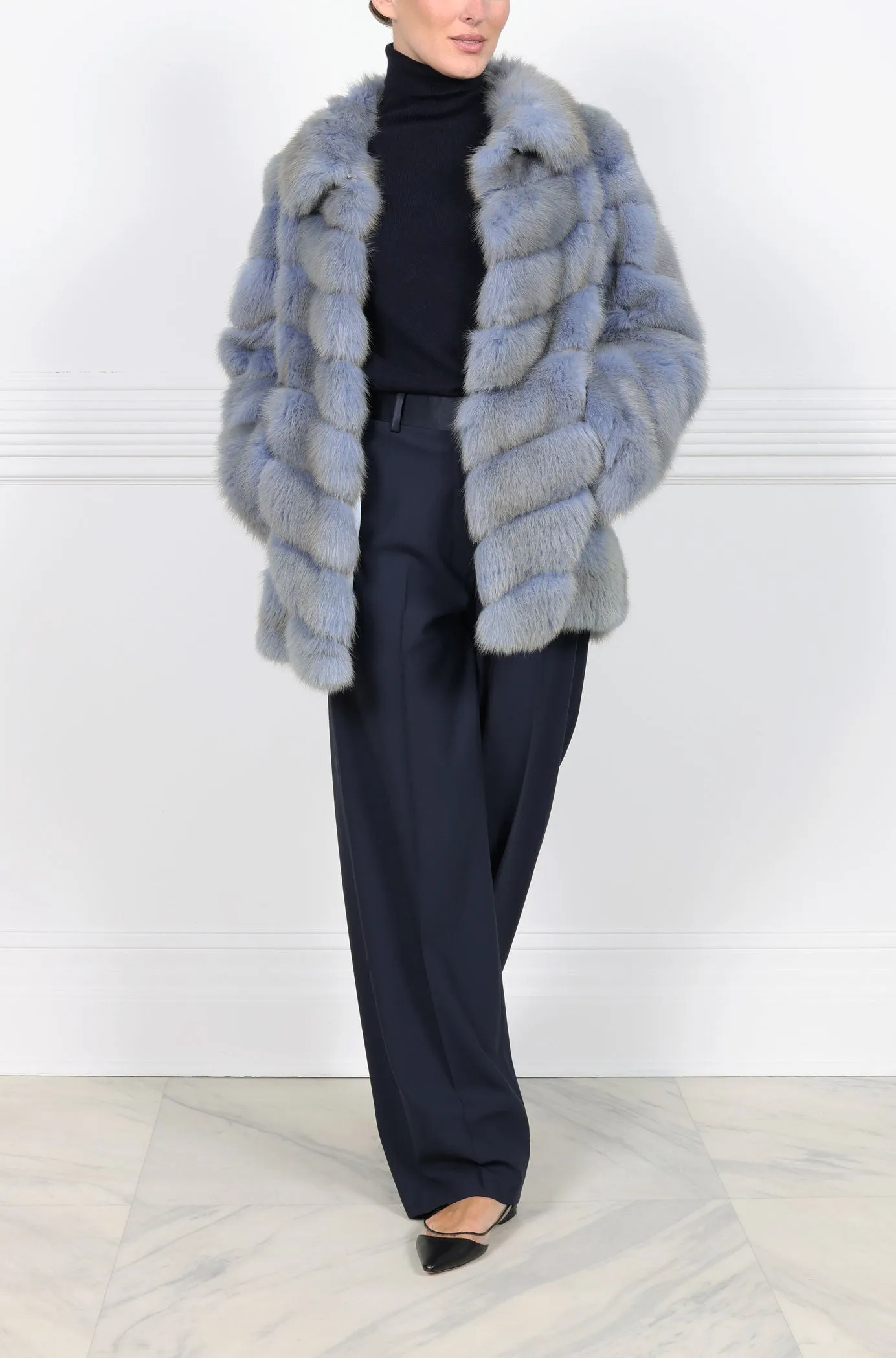 The Azul Sable Fur Jacket sold by Pologeorgis